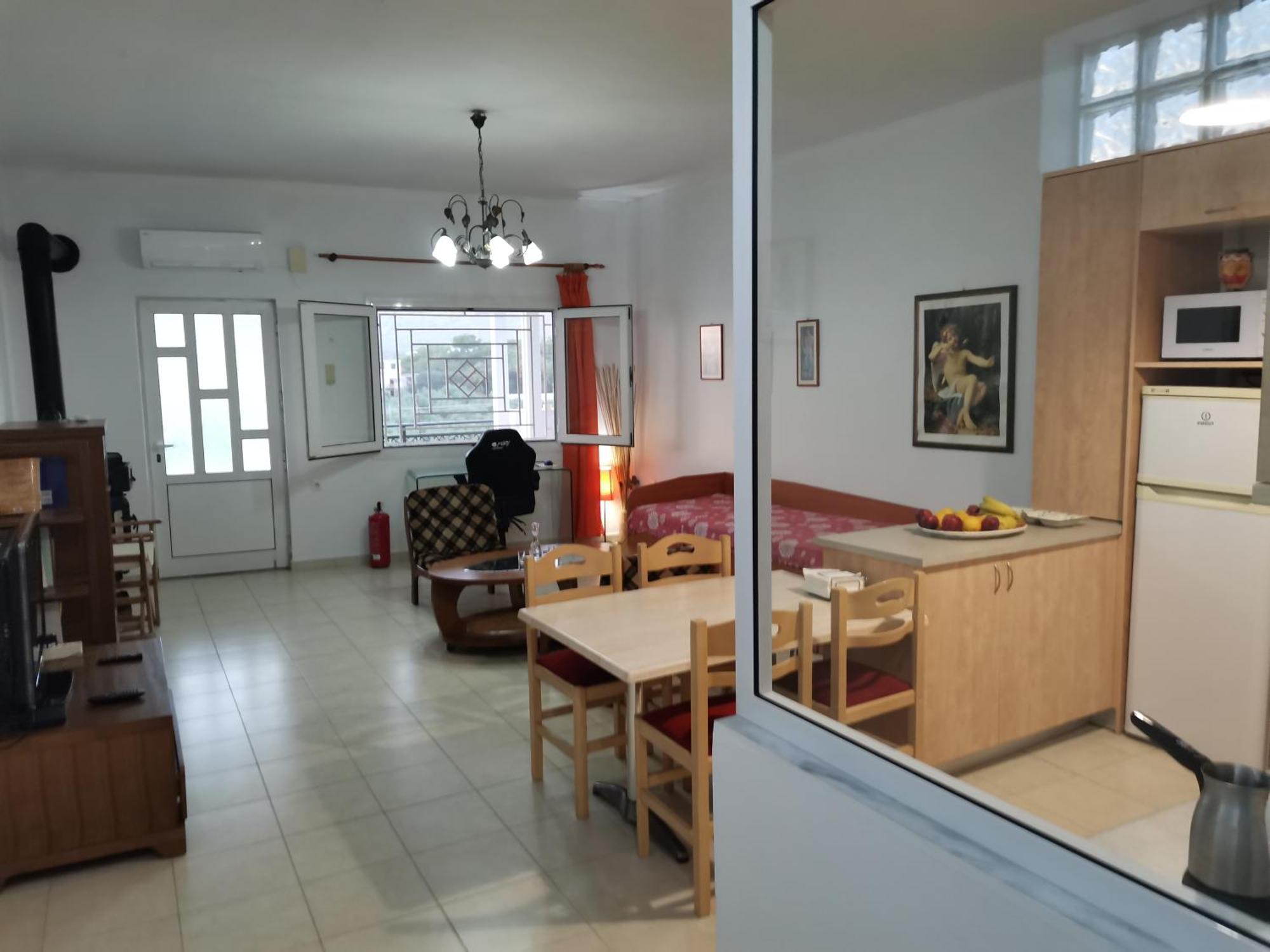 Ferienwohnung Stratos Sunset House Koutsourás Exterior foto